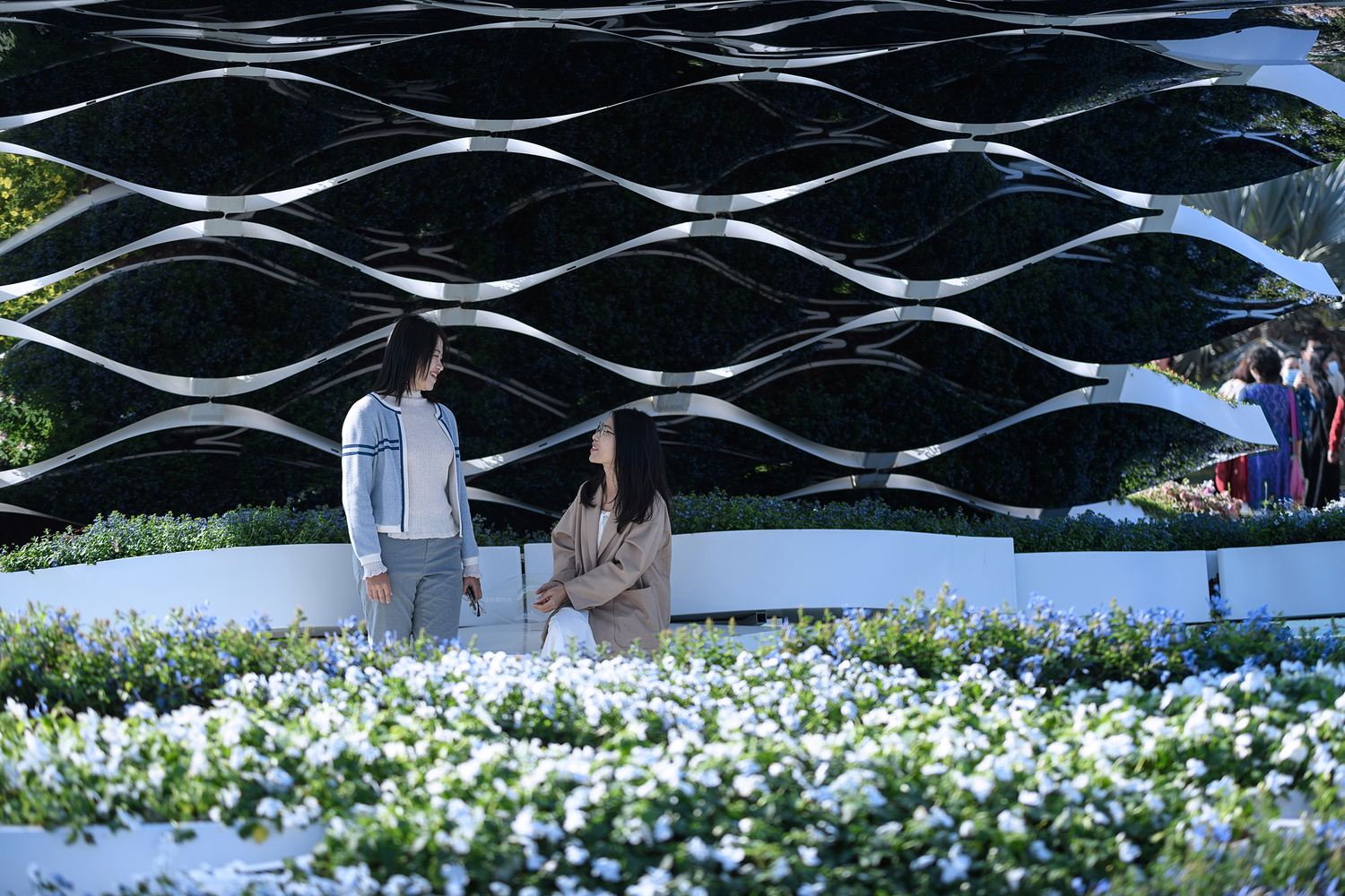 深圳浪花園裝置 大小景觀(guān)